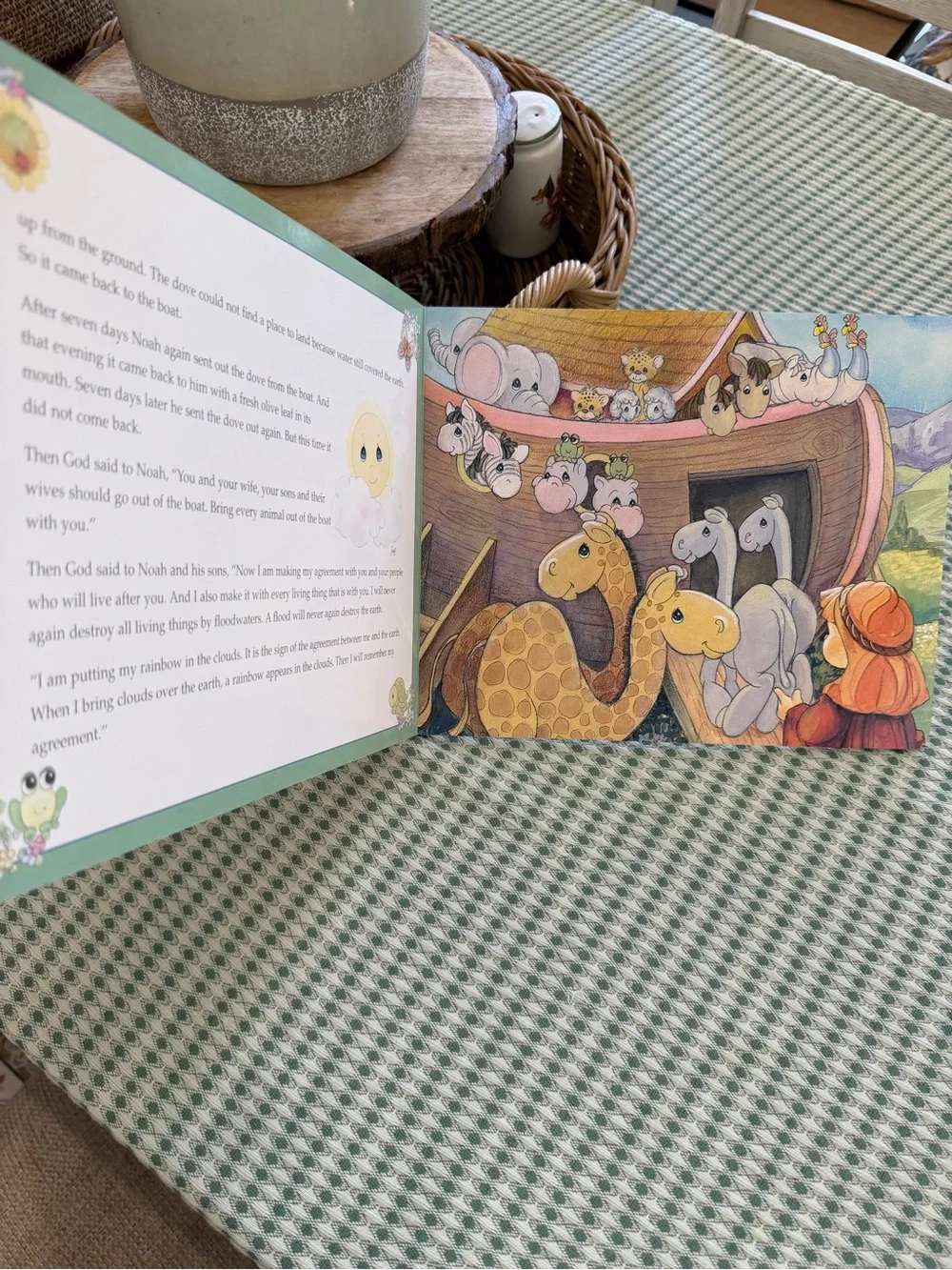 Precious Moments Bible Classics Kids Board Book - Christianity Jesus Learning